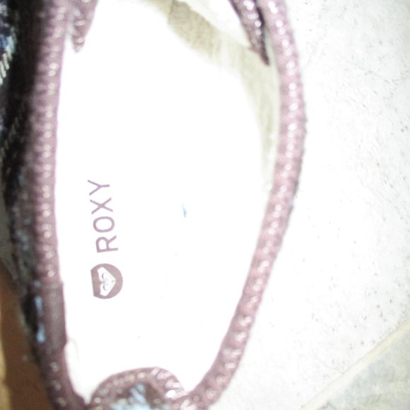 Roxy Shipwreck Fur lined Flannel boot Womens 8 - Picture 6 of 9